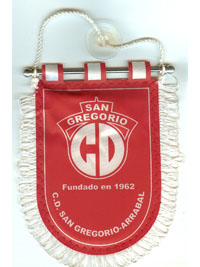 Banderín deportivo CD San Gregorio