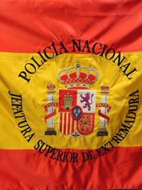 Bandera Nacional Policía Nacional